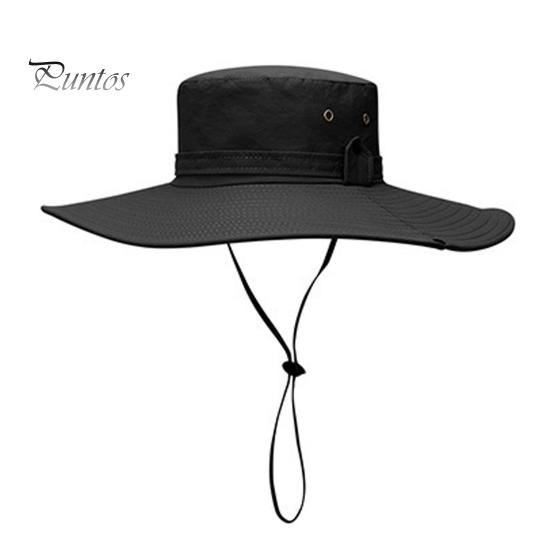 Рыбацкая шляпа с широкими полями, однотонная, со шнуровкой, мужская и женская, универсальная, солнцезащитная, для отдыха на природе, шляпа для бассейна