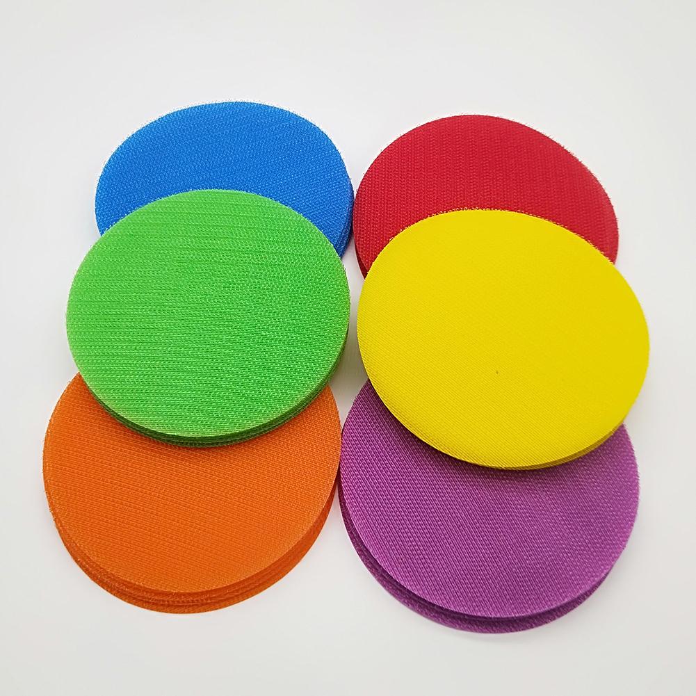 30 шт. Круглый маркер для ковра для учителя, места для сидения в классе, маркеры для ковра, игрушка в подарок для ребенка, обучающий инструмент