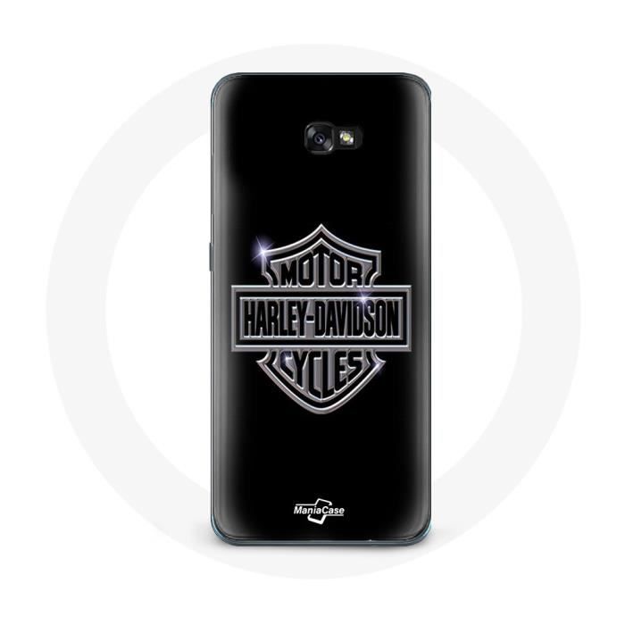 Чехол - Harley Davidson - Samsung Galaxy A5 2017 - Черный - Жесткий - Защита