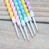 Всасывающие Камакарон Цветная Нить Свечи на День Рождения Романтическая Выпечка Креативная Вечеринка Цветные Изящные Спиральные Свечи