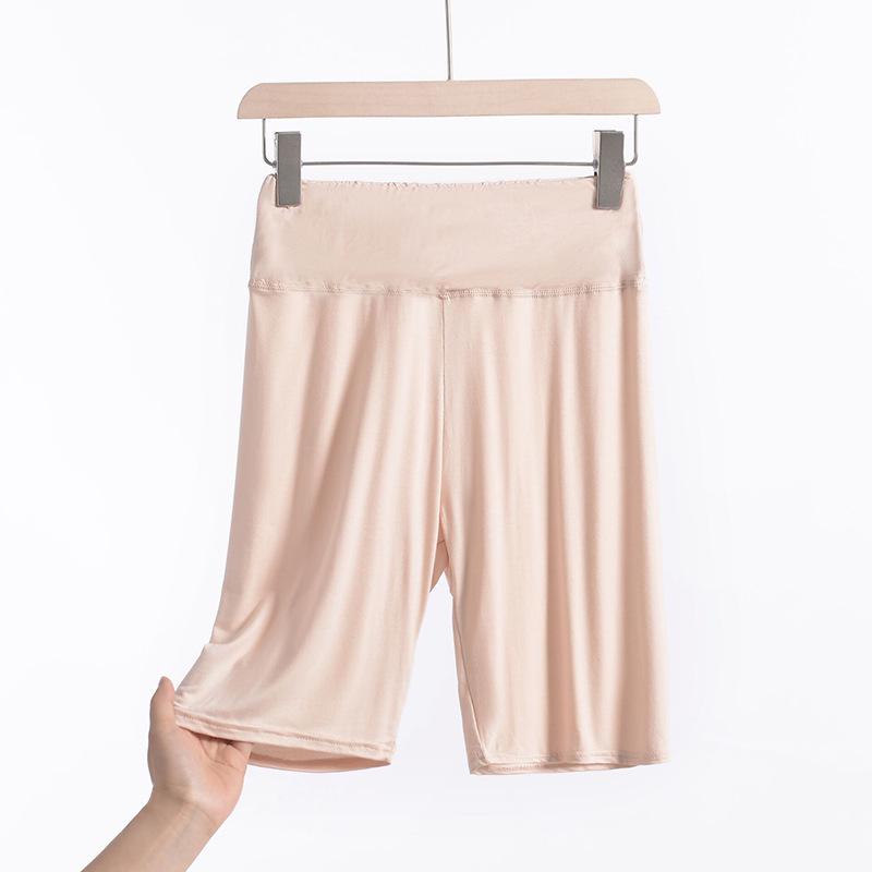 High-Waisted Slimming Women's Summer Shorts - Plus Size, Tight-Fitting, Anti-Exposure, Lightweight Base Layer (5-Minute Pants).