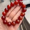 Браслеты из натурального красного сердолика, бусины из натурального красного агата, ониксовые бусины, эластичные браслеты, йога, исцеление, женщины, мужчины, ювелирные изделия, подарки
