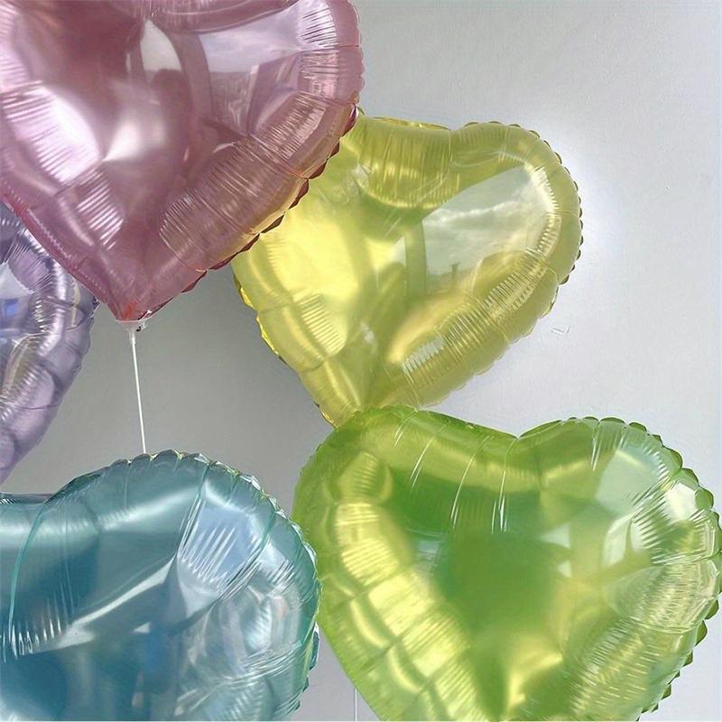 5/10 шт. алюминиевая пленка воздушный шар украшение на день рождения ребенка душ желе цветной воздушный шар любовь день святого валентина 18 дюймов