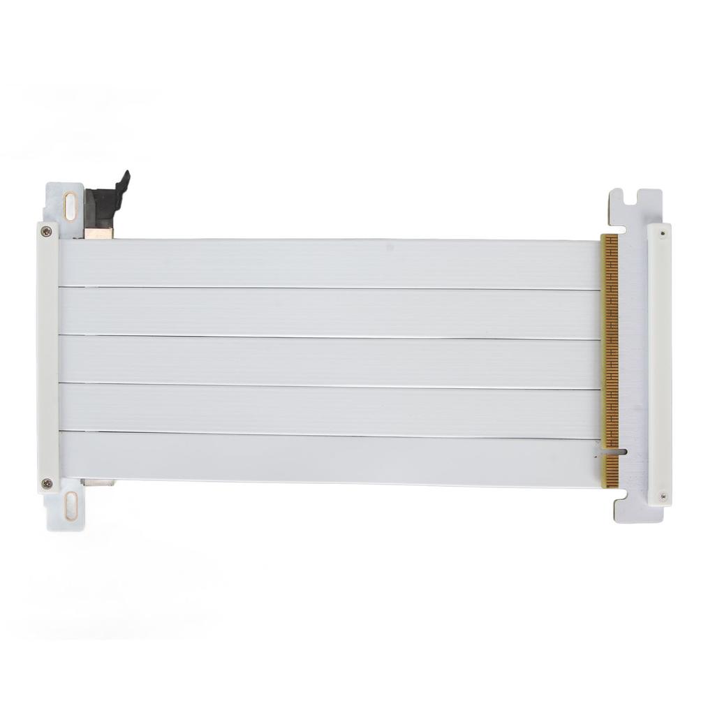 PCIE 4.0 X16 Riser Cable Высокоскоростной гибкий двухсторонний 180-градусный удлинительный кабель для графического процессора RTX