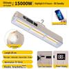 non-rechargeable 15000w type, 3000+ lumens