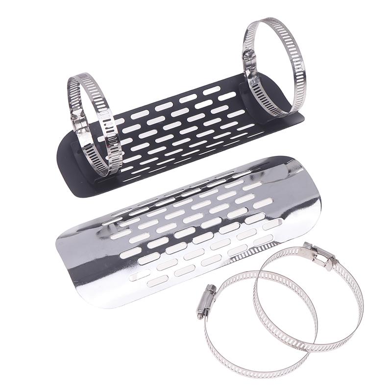 Универсальная накладка-защита на выхлопную трубу мотоцикла, защита глушителя, мотоаксессуары, подходит для мотоцикла