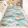 Bedside Carpet Cute Bedroom Stain Resistant Drifting Window Living Room Sofa Room Floor Mat Thickened Home Floor Mat