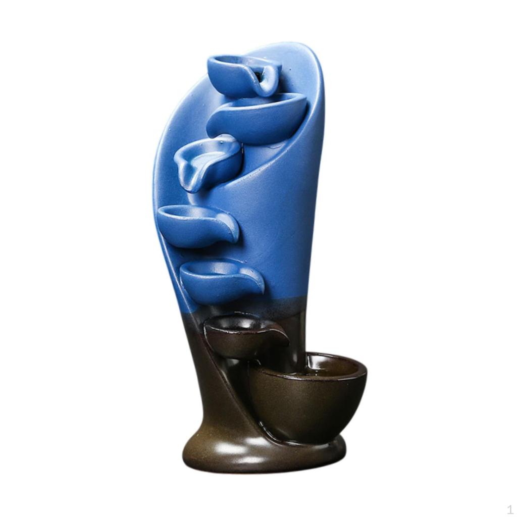 Держатель для благовоний с обратным потоком Многофункциональное настольное украшение Настольный орнамент