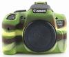 Silicone Armor Skin Case Body Cover Protector DSLR Camera Bag For Canon EOS 750D