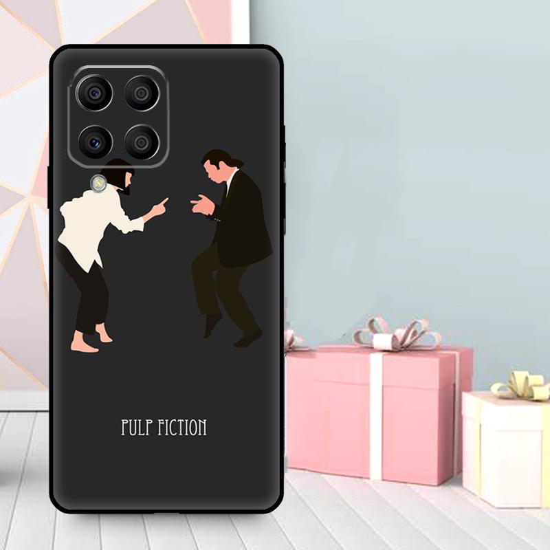 Pulp Fiction Dancing Case For Samsung Galaxy M16 M31 M21 M13 M33 M53 M15 M35 M55 M36 M56 M12 M32 M52 M14 M34 M54