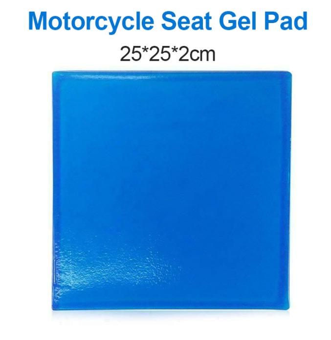 Гелевая подушка для сиденья мотоцикла, эластичная гелевая подушка, удобная амортизация, мягкий, прохладный коврик для седла мотоцикла, детали для мотоцикла