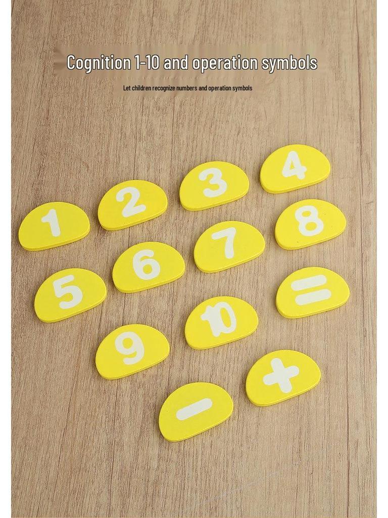 3D Детский сад Ежик Блоки: Монтессори Десятичная система Деревянные математические игрушки