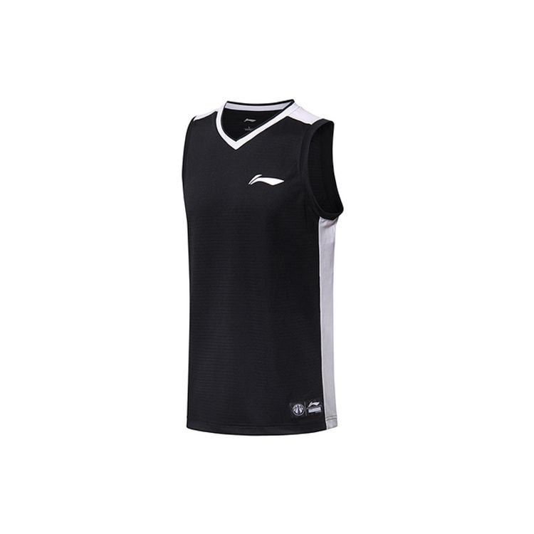 Баскетбольная форма Li Ning Team Vest, комплект мужской спортивной одежды, черный AATN061-3