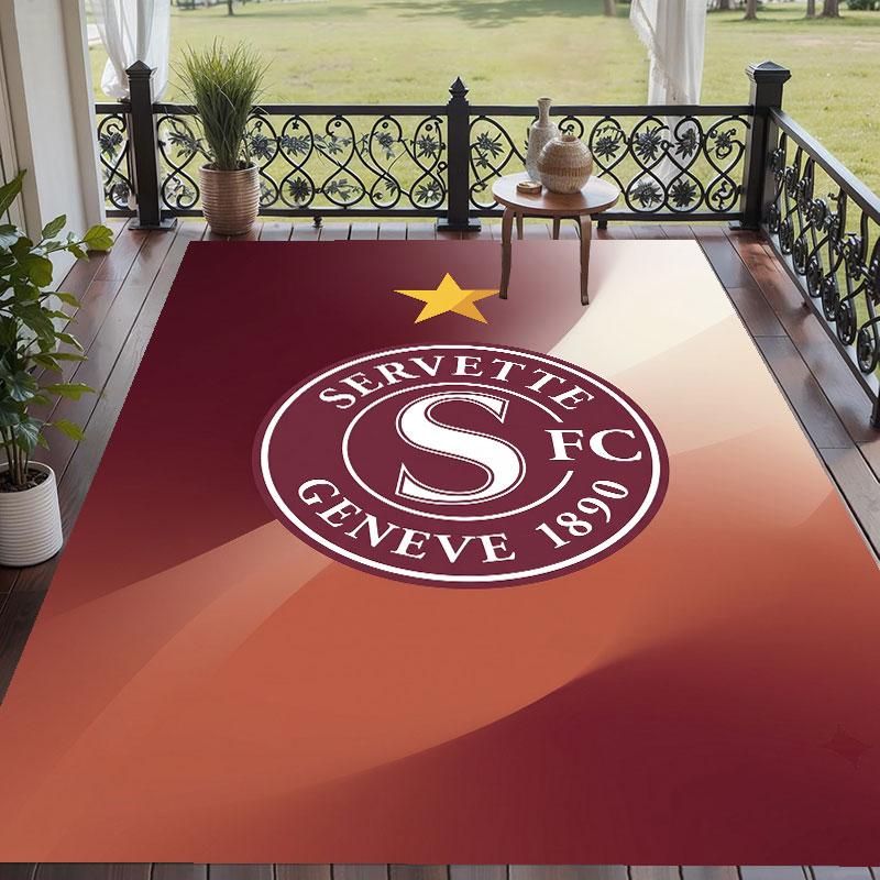 Soft Floor Carpet Servette FC Pattern Area Rug Decorative Mat For Home Room Decoration