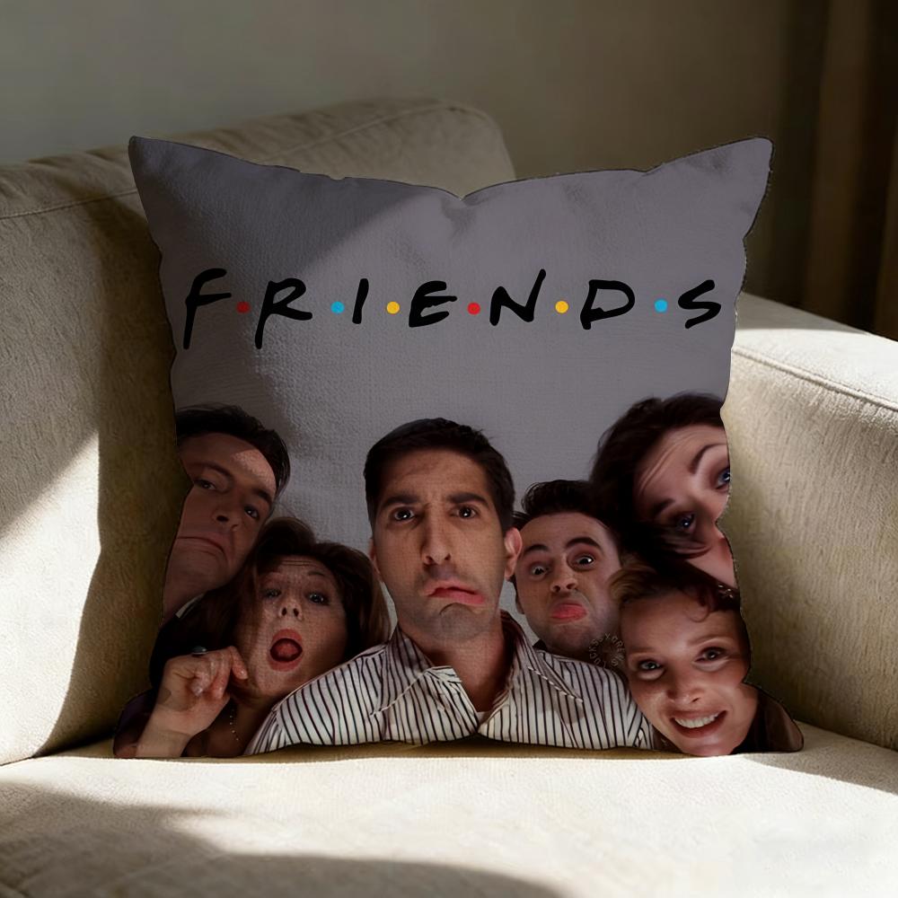 Ffriends Moive Pillow Case Pillowcase Doublesided Printed Sofa Cushion Bedroom Headboard Pillow