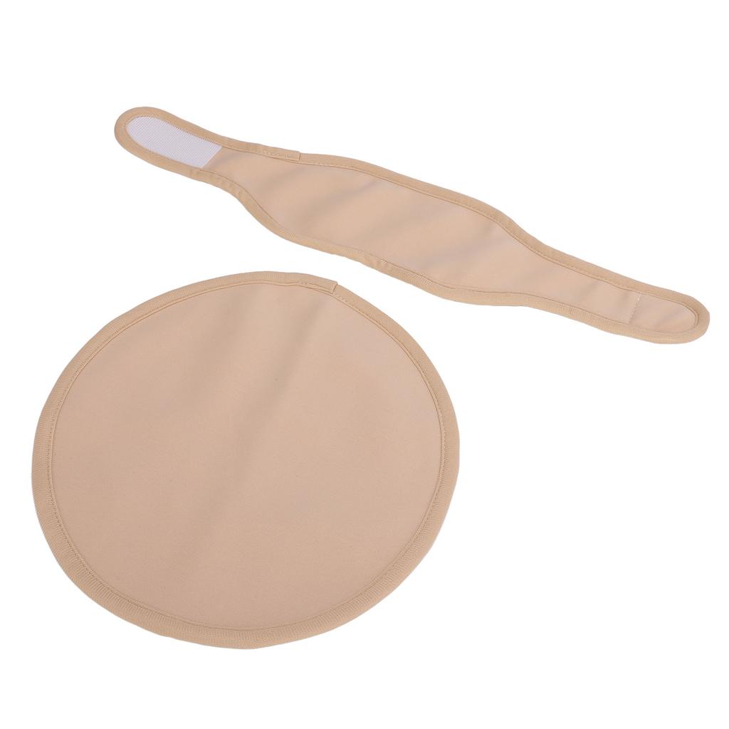 2pcs Castor Oil Packs Set Promote Sleep Hot Cold Compress Reusable Castor Oil Wrap for Chest Neck