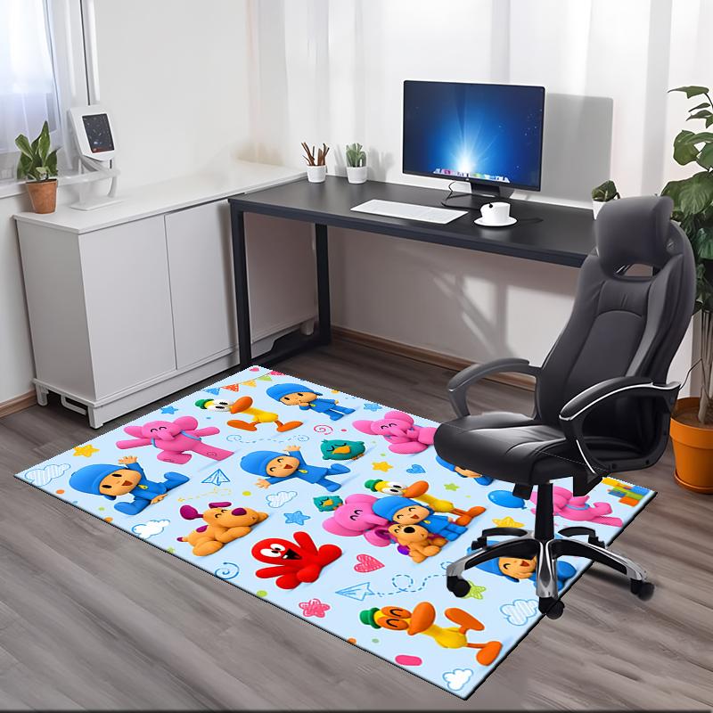 Pocoyo Printed Carpet, for Office Chair Living Room Bedroom Kitchen Room Decor Gifts.