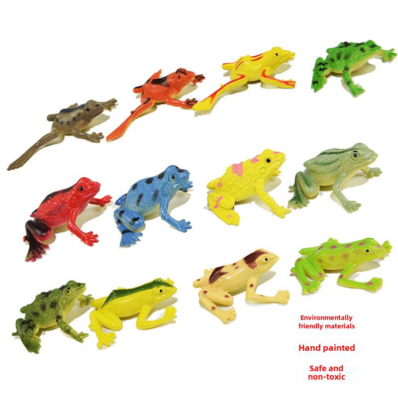 Набор украшений «Подводные животные»: Игрушки-симуляторы лягушек и золотых рыбок для детей