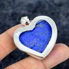 Copper Purple Turquoise Gemstone 925 Sterling Silver Jewelry Pendant 1.85" M-3339