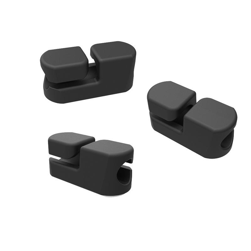 Самоклеящиеся силиконовые клипсы для организации кабелей и светодиодных лент