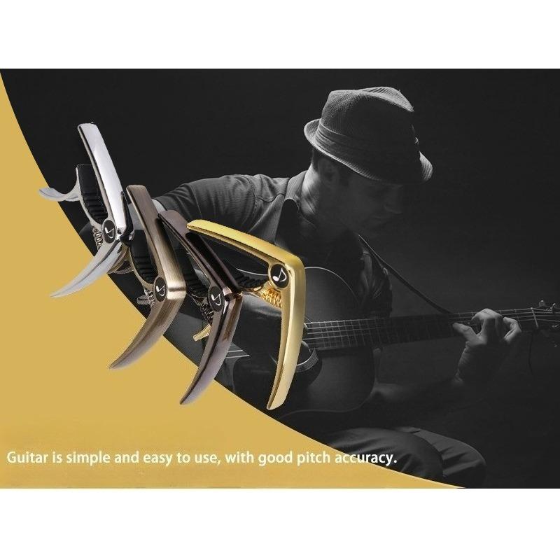 Guitar tuning clip, capo, Electric guitar, folk music, voice clip, adjustable clip, accessory instrument