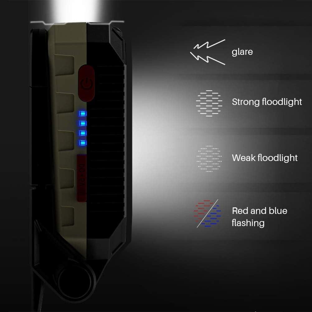 LED Work Light with Magnetic Rechargeable Torch Workshop Lamp Portable Lamp Camping Lamp for Car Repair, Workshop, Garage, Camping, Emergency Lighting