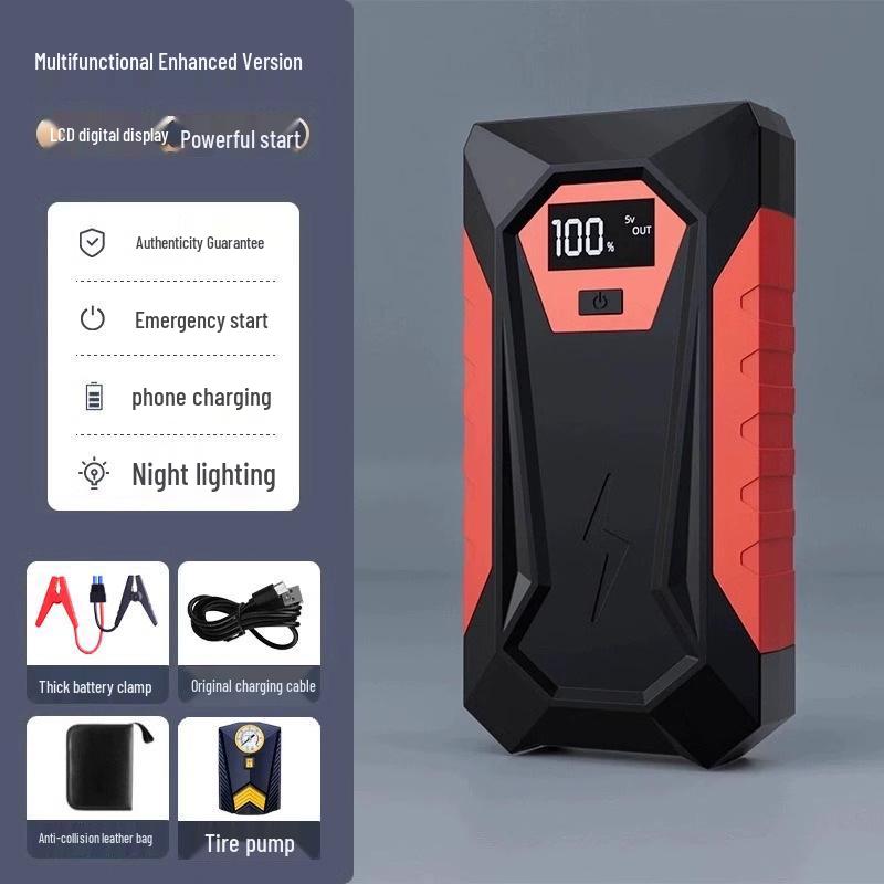 All-in-One Car Jump Starter & Inflator with Strong Start