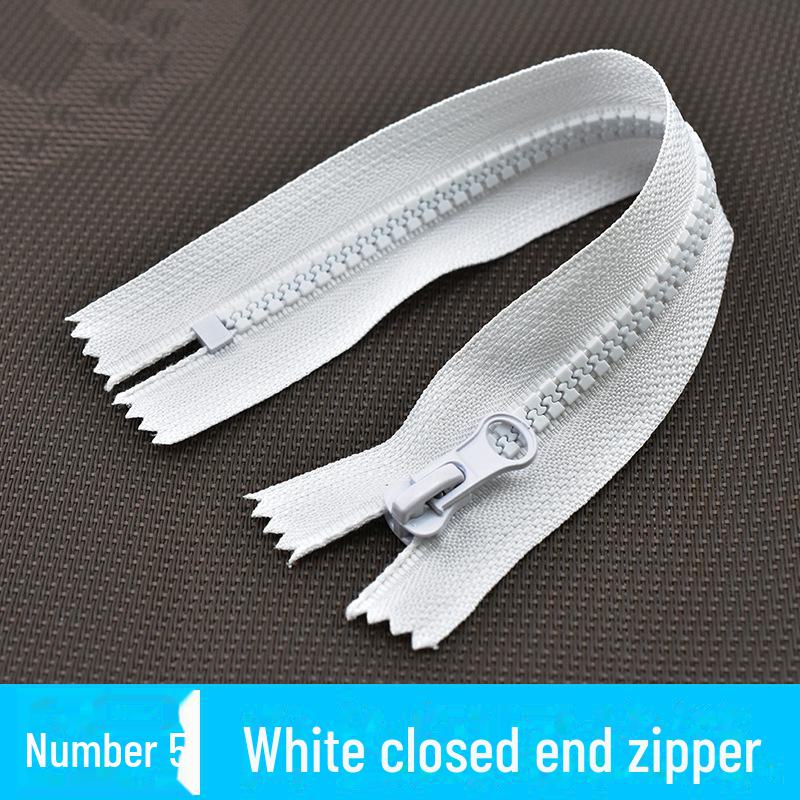 Двойное открытие Нет. 5 черных смоляных молний для пуховиков, доступные длины от 15 до 100 см.