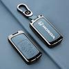 CPO1 Zinc Alloy Leather New Car Key Case Fob Cover For Honda Fit Jazz Shuttle GP2 Spada StepWgn RG1 Freed Spike Ge6 2/3 Accessories