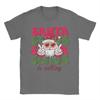 Merry Christmas Santa Clause is Calling Ringing in Holidays Men T Shirts  Fun Tee Shirt Short Sleeve Crew Neck T-Shirt Clothing