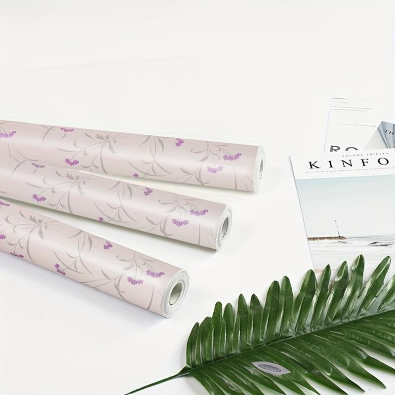 1 рулон самоклеящихся ПВХ обоев, размером 17,7 * 78,74 дюйма. Это самоклеящиеся обои в пасторальном стиле для спальни