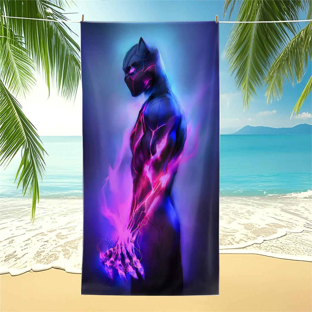 Hot Marvel Studios Classic Logo Beach Towel Pool Towel Camping Towel,Ultra Soft Absorbent For Beach Swimming Camping Travel