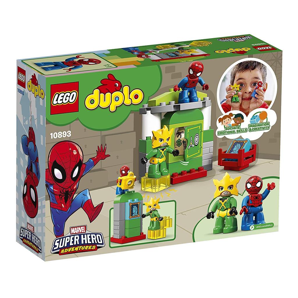 LEGO Duplo Electro 10893 Игрушечный блок для мальчиков Человек-паук против.
