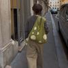 Dot Bubble Bag_Green