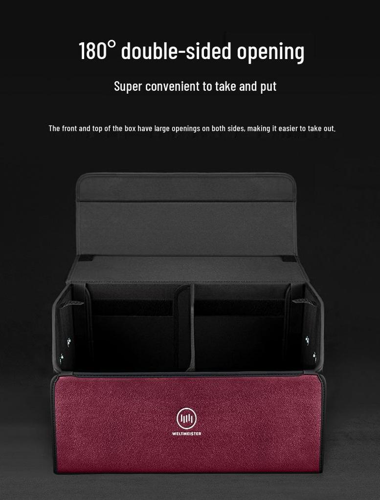 Большой вместительный ящик для хранения в багажнике для моторных транспортных средств WM