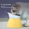 Non-slip Cat Bowl High Foot Dog Bowl 15° Neck Protector Cat Pet Food Water Bowl Pet Feeding Cup Pet Feeder Bowl