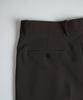 BIRBANTE Belted Double-Pleated Slacks - Brown