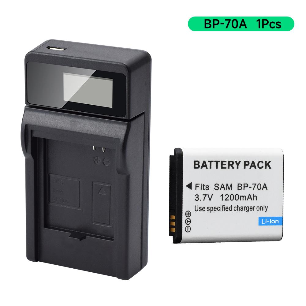 BP-70A EA-BP70A IA-BP70A BP70A IABP70A Аккумулятор для SAMSUNG AQ100, DV150F, ES65, ES67, ES70, ES71, ES73, ES74, ES75, ES80, MV800 ES90, комплект для зарядки