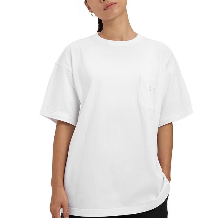 Under Armour Футболка Унисекс Белая 1389372-100