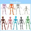 Unique Skeleton Man Model Mr. Bones Multi-jointed Movable Figure For Collectors