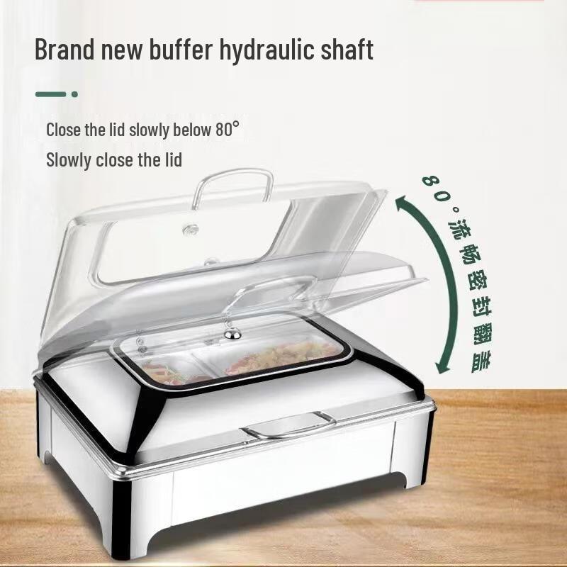 Stainless Steel Round Buffet Food Warmer