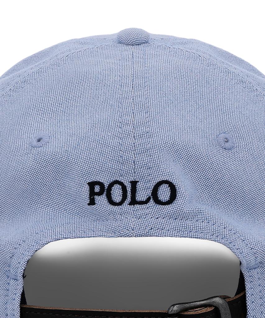 Кепка-бейсболка POLO RALPH LAUREN из оксфордской ткани - Синяя