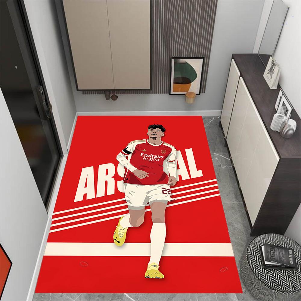 Ronaldo's Iconic Celebration Area Rug Design for Decorate room Dormitory Bedrooms Kitchen Anti-slip Rug Decorate Offices