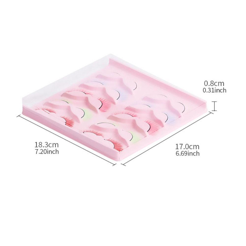 10 пар удобных цветных накладных ресниц многоразовые накладные ресницы завитые ресницы наращивание косплей