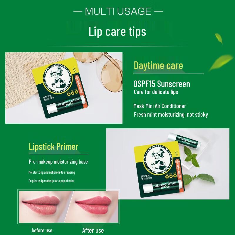 Mentholatum Classic Mint Lip Balm 3.5g