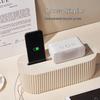 Hidden Wire Storage Box: Multifunctional Cable Organizer and Power Strip Holder