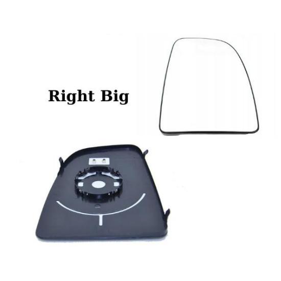 Комплект зеркального стекла большой и маленький прочный для FIAT DUCATO 2006-2020 PEUGEOT BOXER CITROEN JUMPER 2006-2020 правый левый Oem 71748247