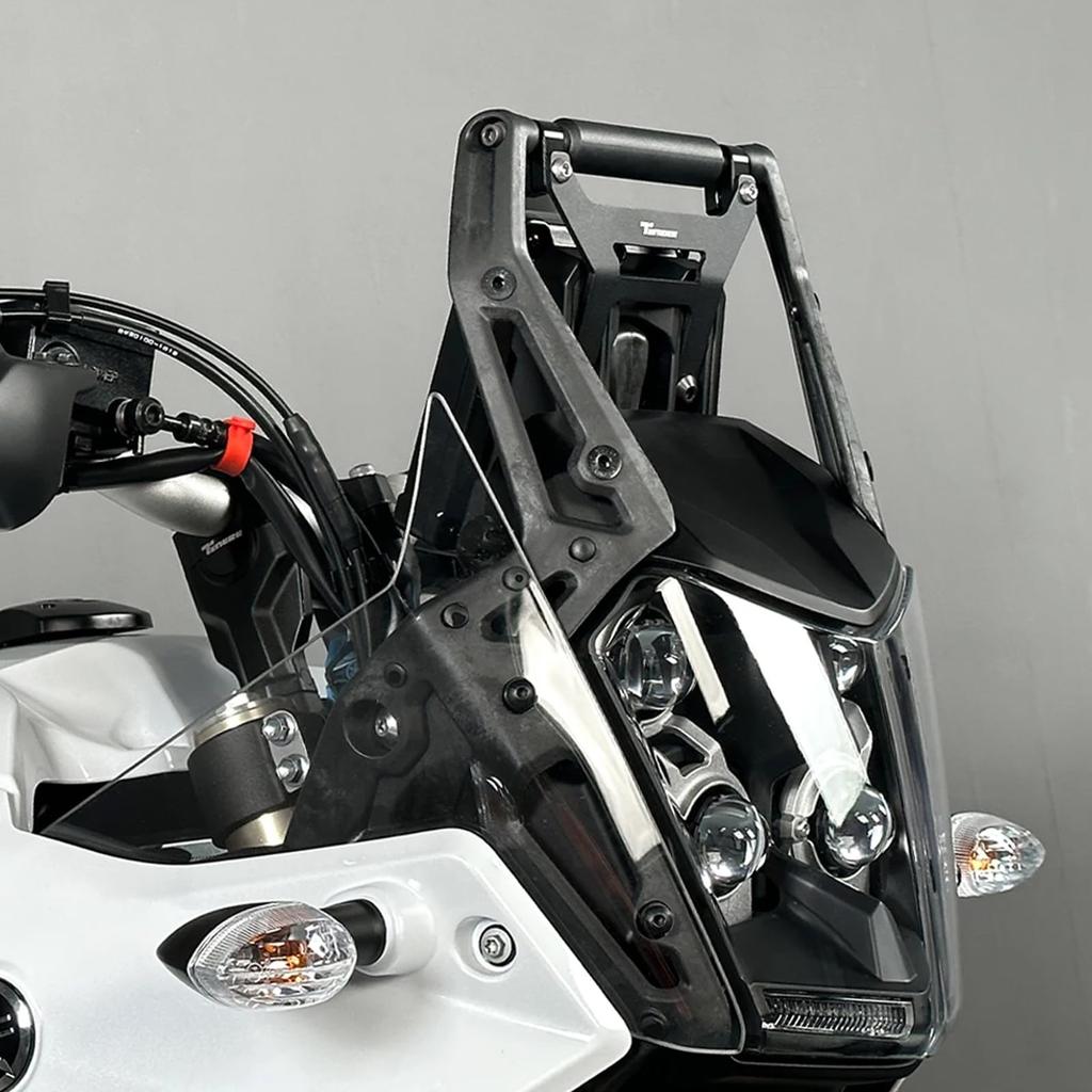 Кронштейн стабилизатора приборной панели мотоцикла для Tenere 700 RALLY Кронштейн для навигации GPS Антивибрационный (2025), T700, T7, XTZ700, (2019-2025 гг.) [Использовал]