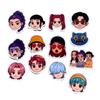 26pcs Suitcase Stickers Waterproof Stickers Scooter Computer Tablet Cartoon Decoration