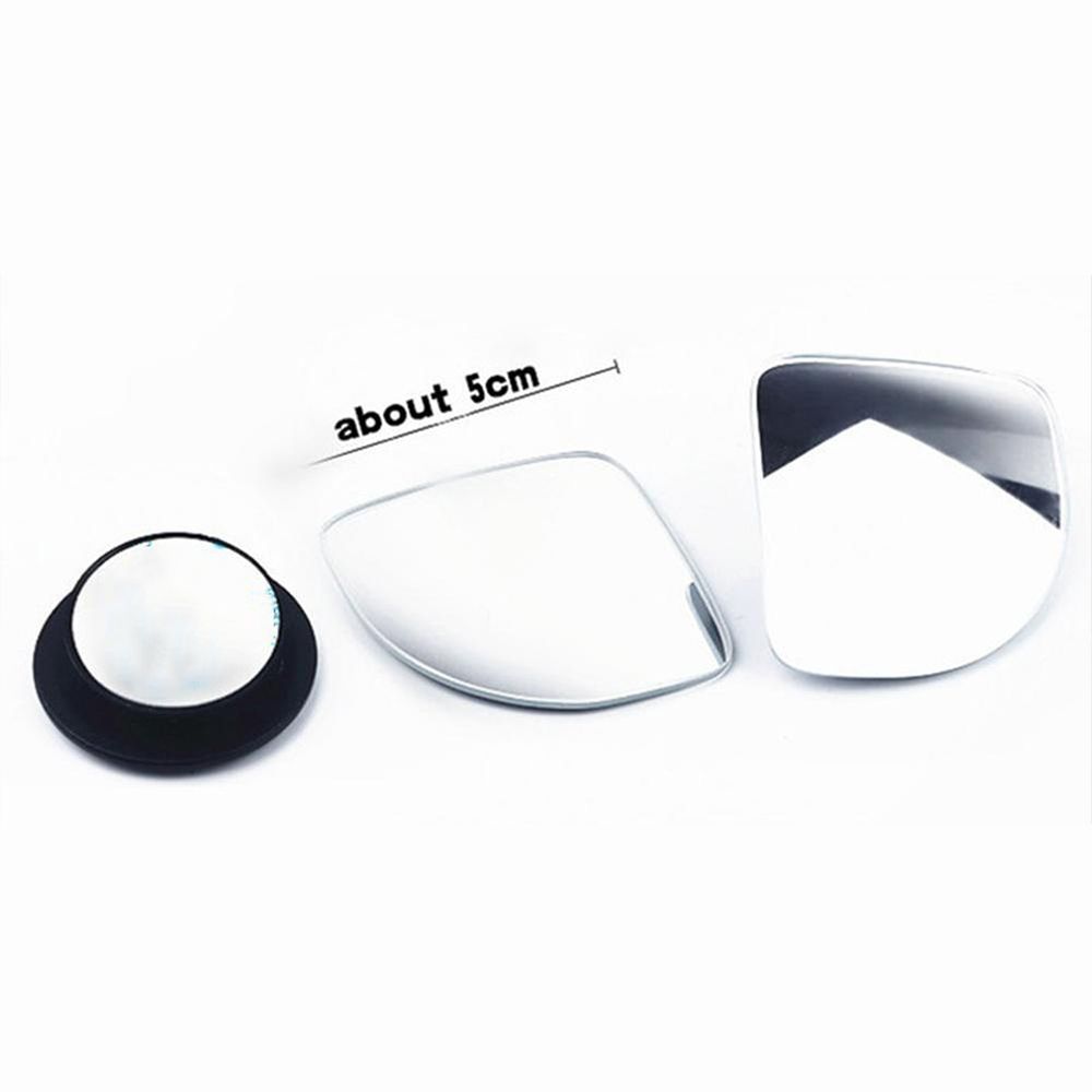 for Parking Rear View Wide Angle Adjustable HD Glass 360 Degree Rotation Blind Spot Mirror Convex